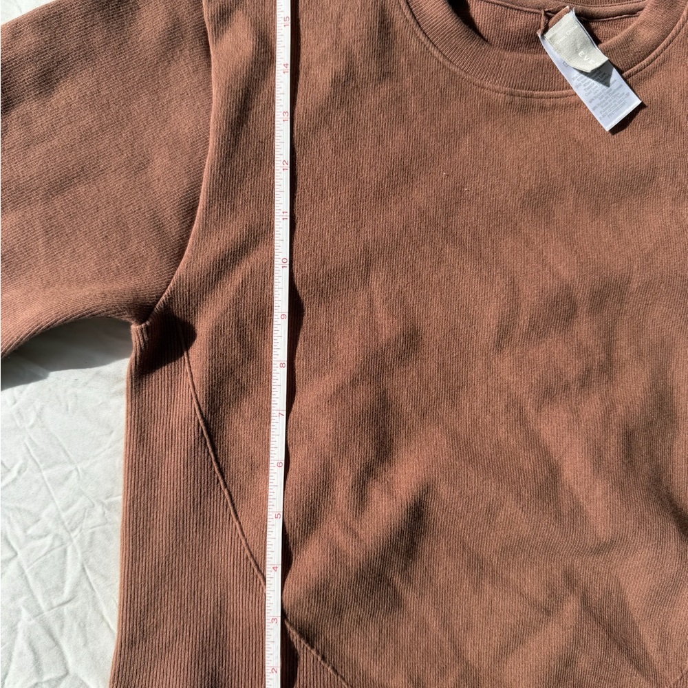 NEW Everlane ribbed cropped workout top - Picture 8 of 11